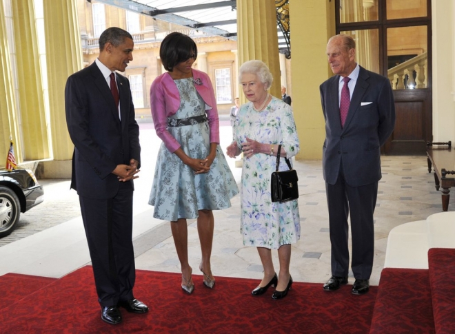 奥巴马夫妇和英国王室的关系由来已久，难怪如此融洽(2)