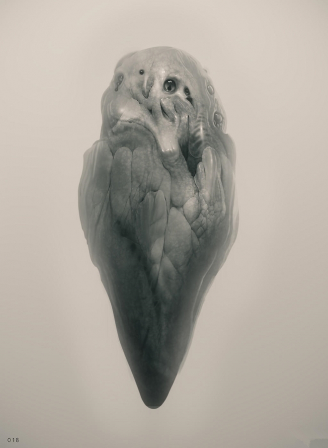 今年最好的科幻大片《降临》概念图，颇像《普罗米修斯》(2)