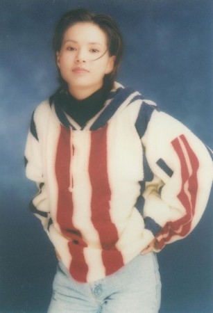 “小龙女”李若彤年轻时候罕见照，清纯可人！(1)