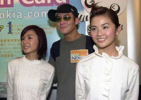 一组陈冠希、张柏芝、阿娇的老照片，感慨万千(5)