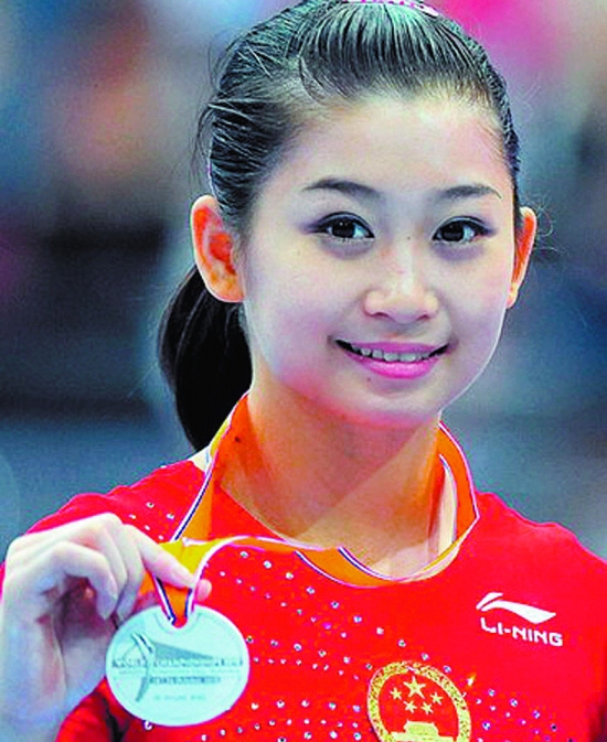 他们都曾是体操界的大美女，退役后发胖认不出来(4)