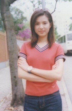 “小龙女”李若彤年轻时候罕见照，清纯可人！(7)