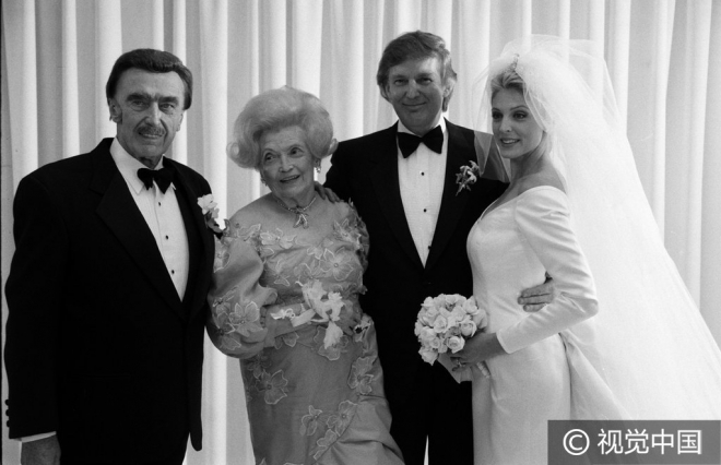 特朗普的三任老婆 胸大有脑会旺夫(1)