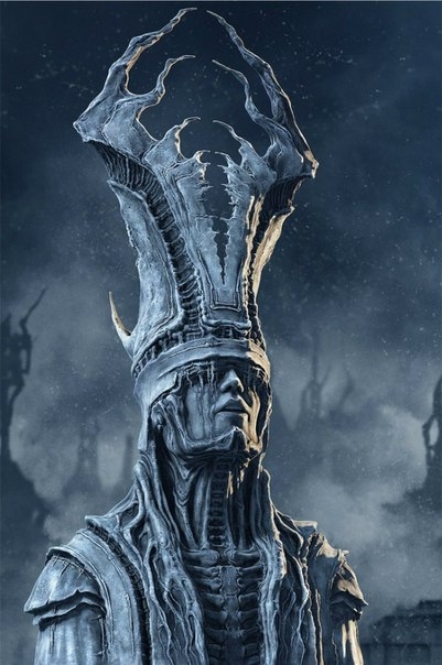 今年最好的科幻大片《降临》概念图，颇像《普罗米修斯》(6)