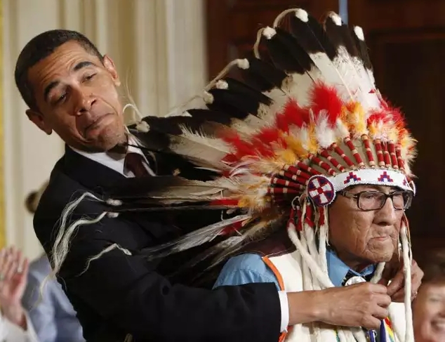 抓拍奥巴马随性瞬间(1)