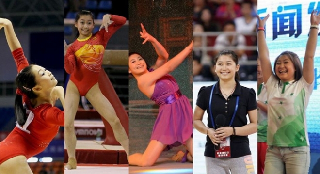 他们都曾是体操界的大美女，退役后发胖认不出来(3)