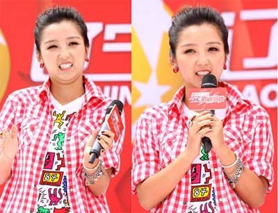 不能大笑的9位女明星，笑起来下巴全是肉，感觉能夹死一只苍蝇了(2)