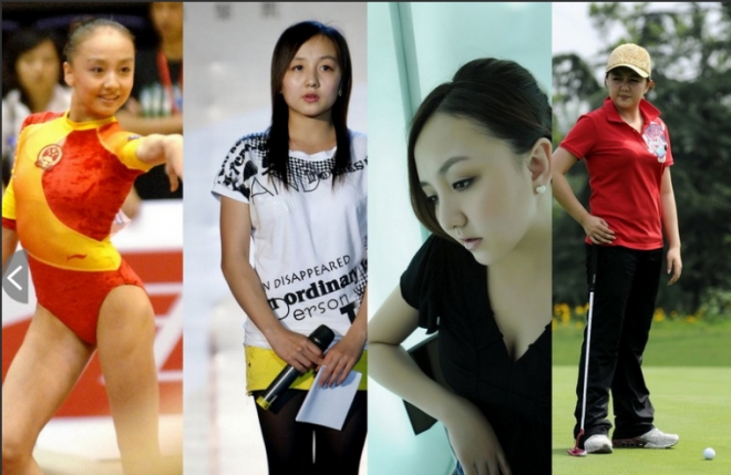 他们都曾是体操界的大美女，退役后发胖认不出来(5)