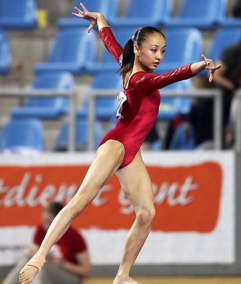 他们都曾是体操界的大美女，退役后发胖认不出来(5)