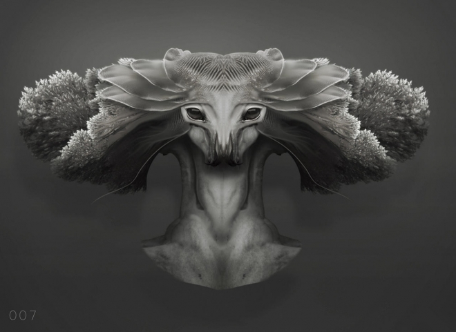 今年最好的科幻大片《降临》概念图，颇像《普罗米修斯》(3)