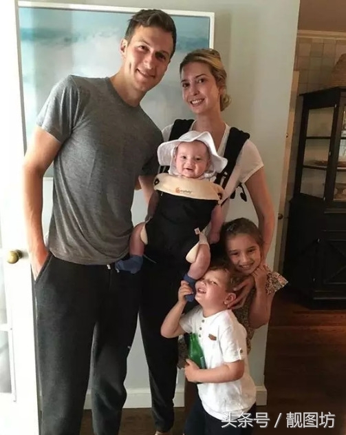 美国总统特朗普之女伊万卡居家带孩子很有爱！居家照也很美！(2)