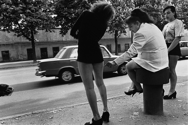 老照片：苏联解体俄罗斯色情毒品泛滥艾滋病蔓延(1)