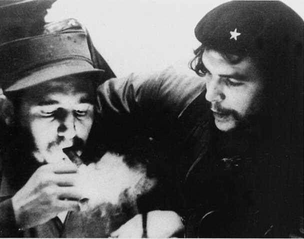 珍贵传奇旧照：卡斯特罗与战友切格瓦拉(4)