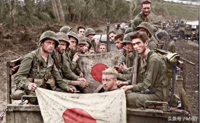 “看美军如何打鬼子”罕见彩照“还原最真实惨烈的太平洋战场”(1)