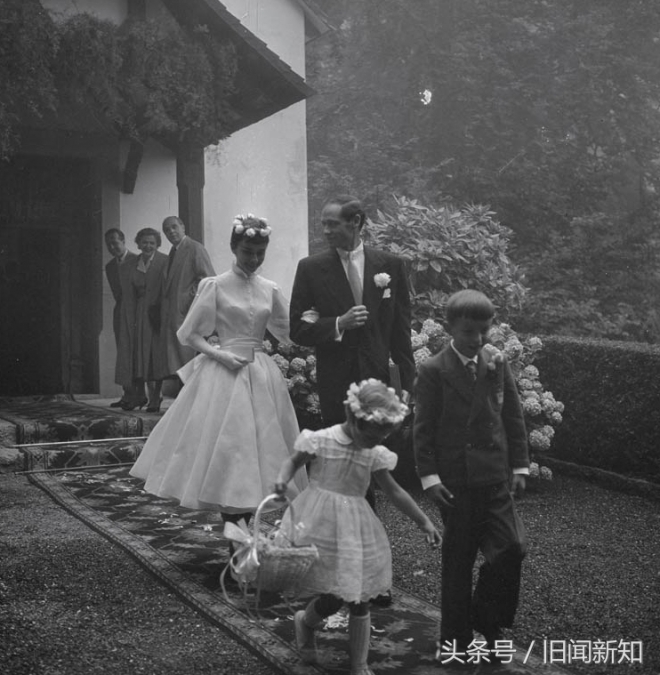 62年前，世界第一女神的婚礼照片，美得无法无天(2)