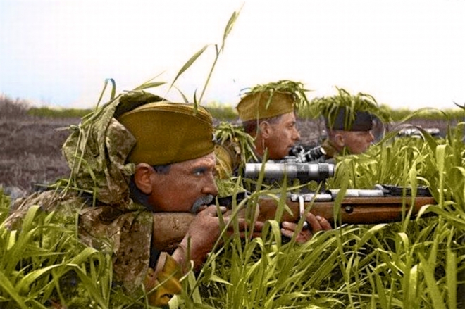 旧影专辑：二战中的苏联红军 彩色版(6)