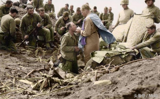 “看美军如何打鬼子”罕见彩照“还原最真实惨烈的太平洋战场”(3)