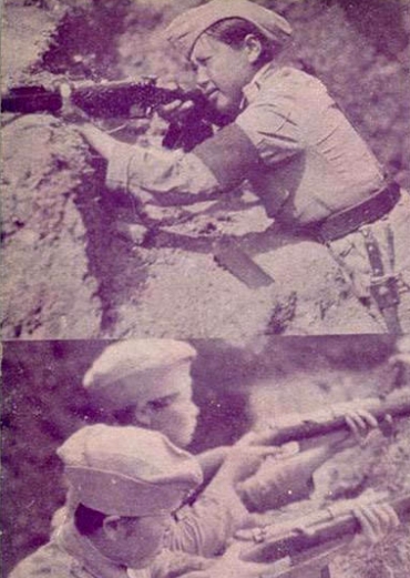 二战中的中国女兵，看起来英姿飒爽，最后一张让人感慨(1)