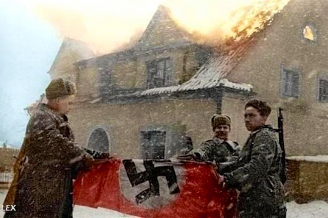 旧影专辑：二战中的苏联红军 彩色版(6)