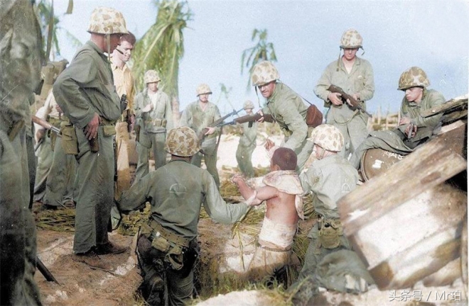 “看美军如何打鬼子”罕见彩照“还原最真实惨烈的太平洋战场”(3)
