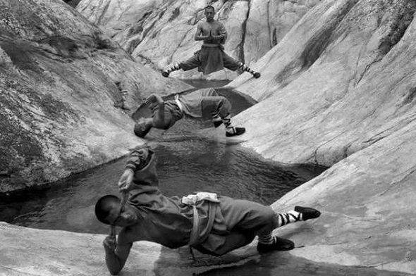 老照片直击少林功夫：厉害了(1)