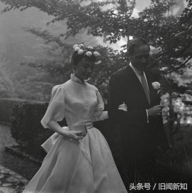 62年前，世界第一女神的婚礼照片，美得无法无天(3)