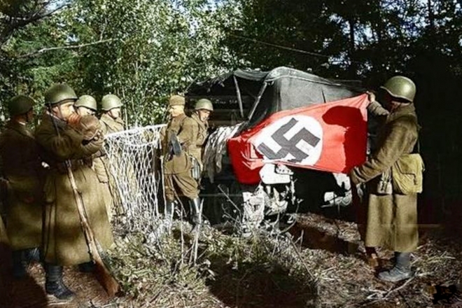 旧影专辑：二战中的苏联红军 彩色版(5)