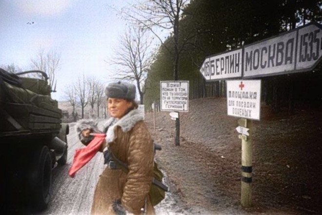 旧影专辑：二战中的苏联红军 彩色版(4)