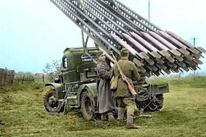 旧影专辑：二战中的苏联红军 彩色版(3)