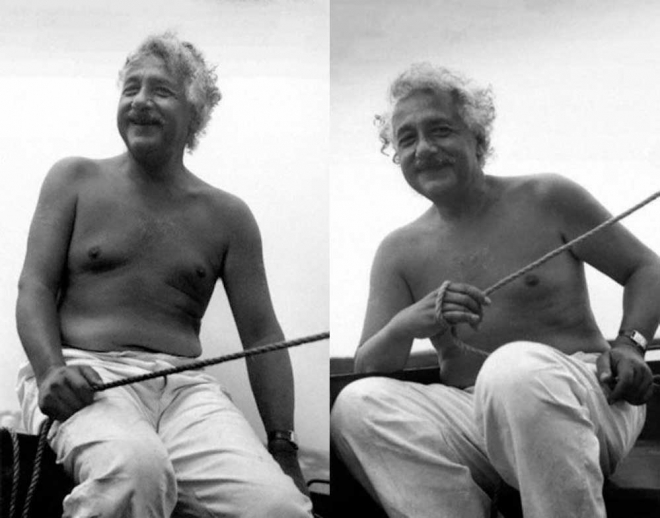 爱因斯坦从年轻到老的罕见旧照片(4)