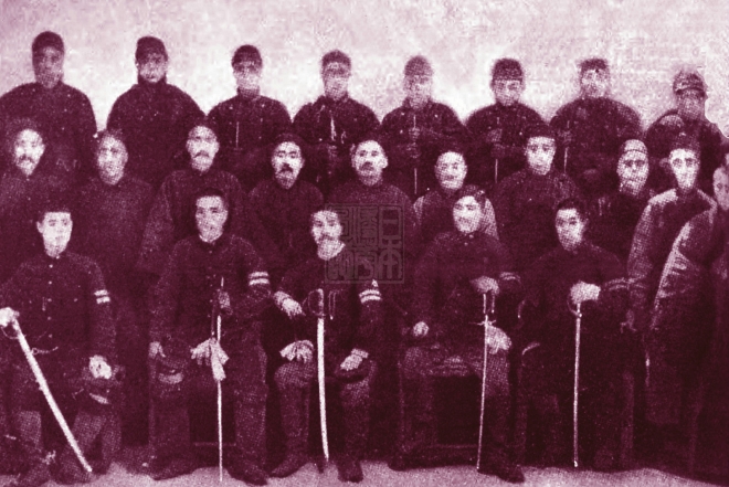 大连土地上曾遍布日本警察：日占时期大连日本警察原始照片(1)