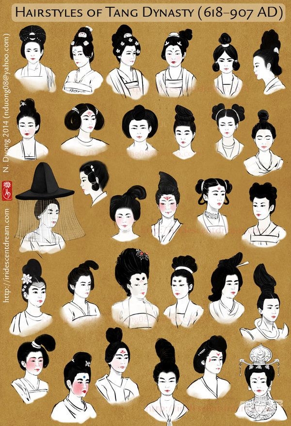 古代人都是这样留头发的 日本与越南偷师唐朝(1)