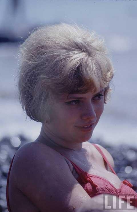 老照片：60年代前苏联豪放的沙滩景象(1)