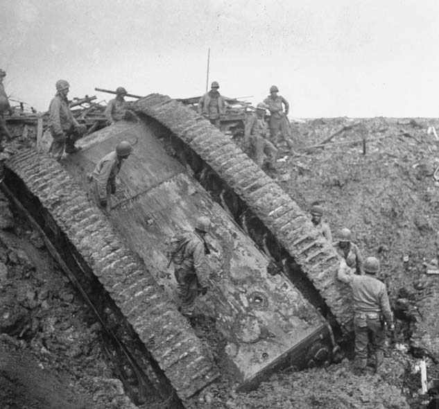 实拍：1944年最惨烈的德军阵地反击战(5)