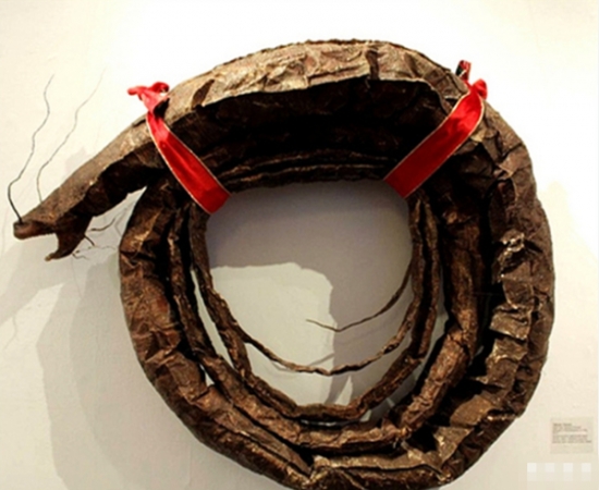 男子海岸发现巨型条状物 面目难以猜测(2)