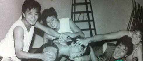 小时候的家驹，年轻时的猫王普雷斯利，珍贵照片(3)