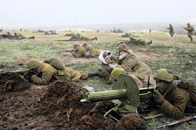 旧影专辑：二战中的苏联红军 彩色版(7)