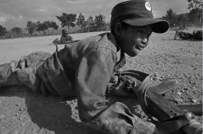 老照片里缅甸的童子军(2)