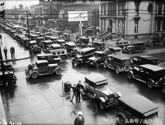 历史照片：道路从来都是这么拥挤嘛？(1)