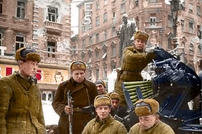 旧影专辑：二战中的苏联红军 彩色版(4)