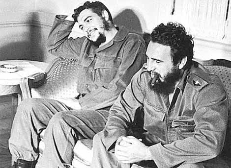 珍贵传奇旧照：卡斯特罗与战友切格瓦拉(5)