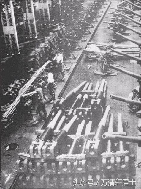 组图：二战日本兵工厂的生产场景(1)