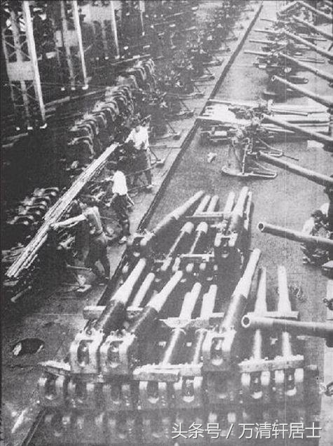 组图：二战日本兵工厂的生产场景(1)