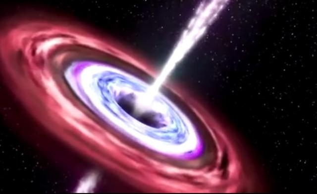 绝对震撼！宇宙黑洞，吞灭直径3千公里的恒星瞬间！(1)