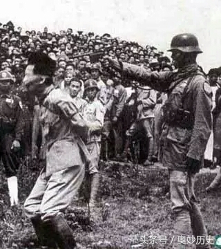 日本战犯枪毙前的表情(2)