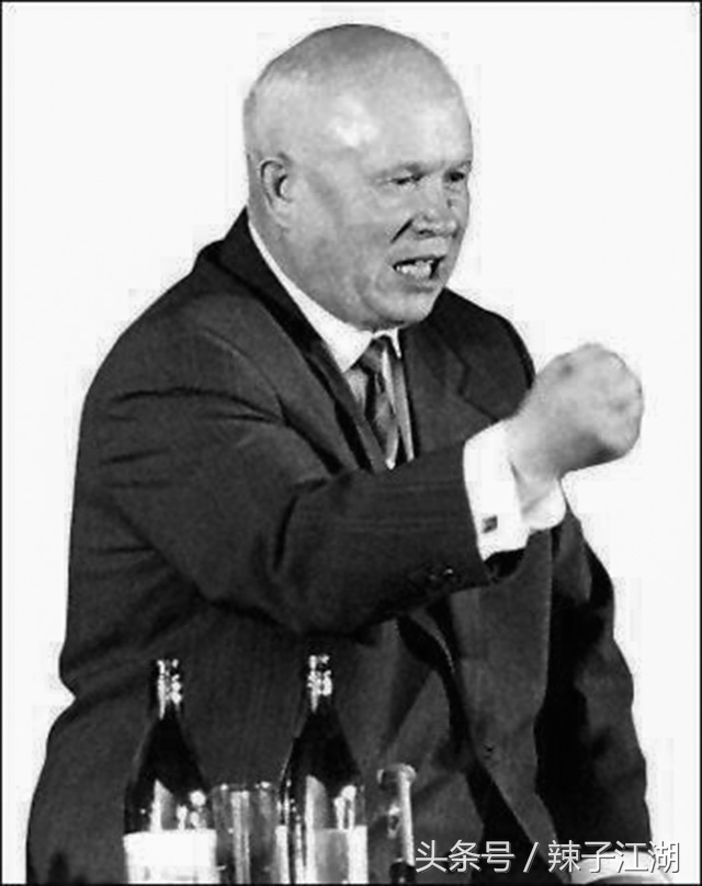 前苏联领导人照片，斯大林用酒打仗，赫鲁晓夫喝酒骂人(3)