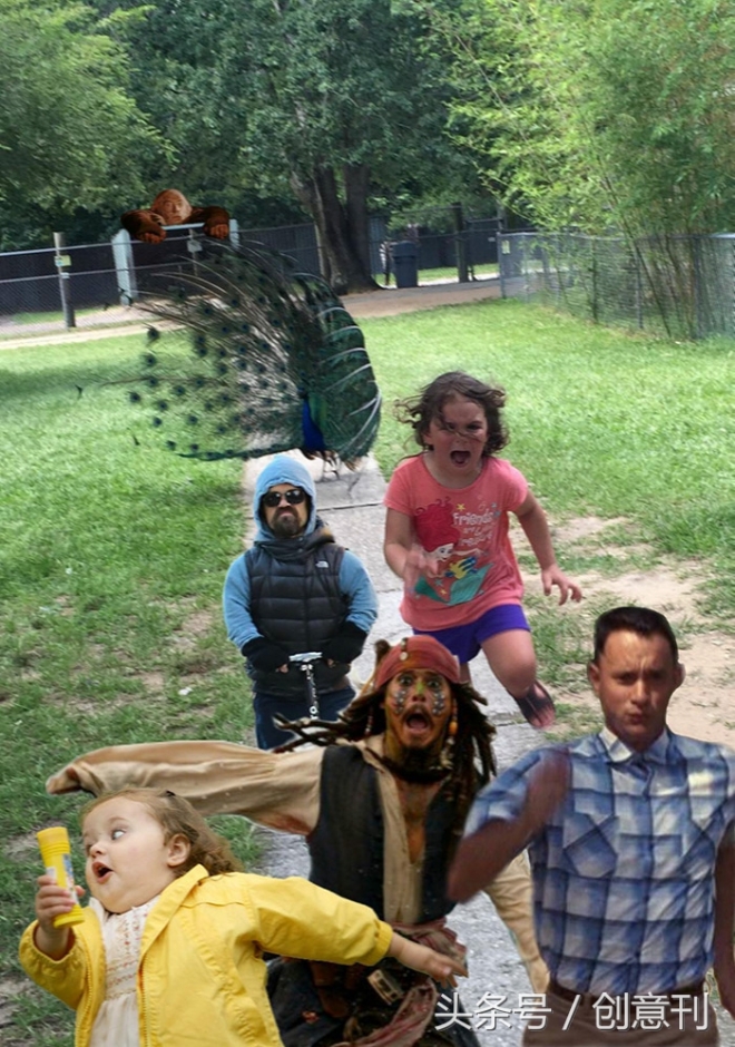 现在的网友，调皮到连一个小女孩都不放过呀(5)