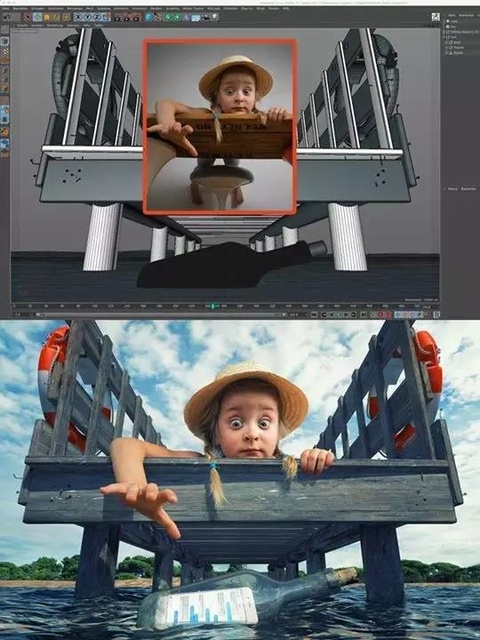 有个会PS的老爸是一种什么感受？ 哈哈~(6)