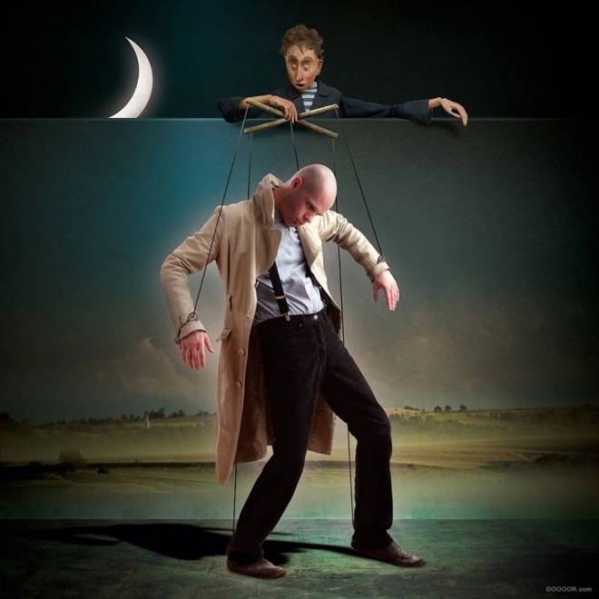 人性的丑陋反思，就在我们身边，超有内涵的合成插画设计(4)