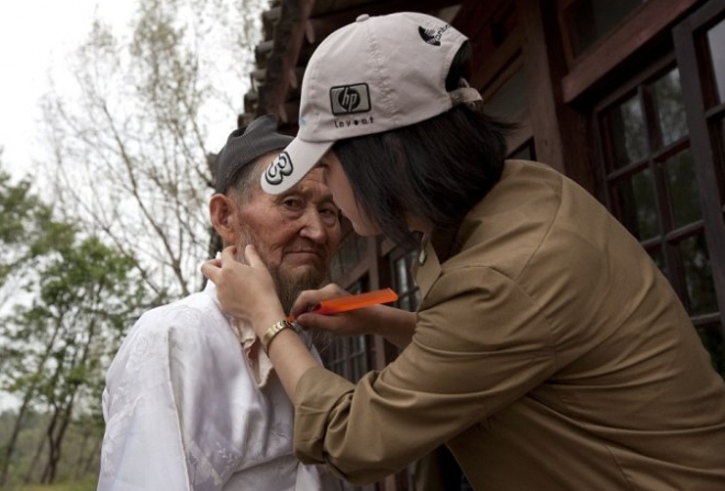 直击朝鲜人拍电影的现场(1)